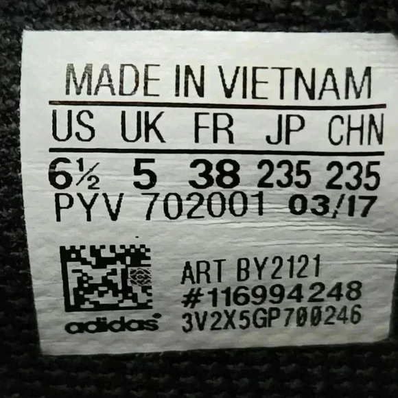 Adidas Originals Tubular 6.5 Black Grey Knit Sneakers - Picture 16 of 16